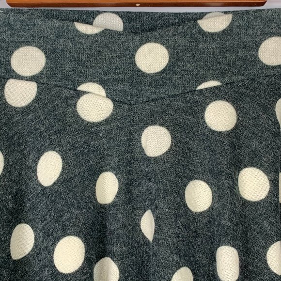 Modcloth Jessy B Polka Dot Circle Sweater Skirt - Picture 3 of 6